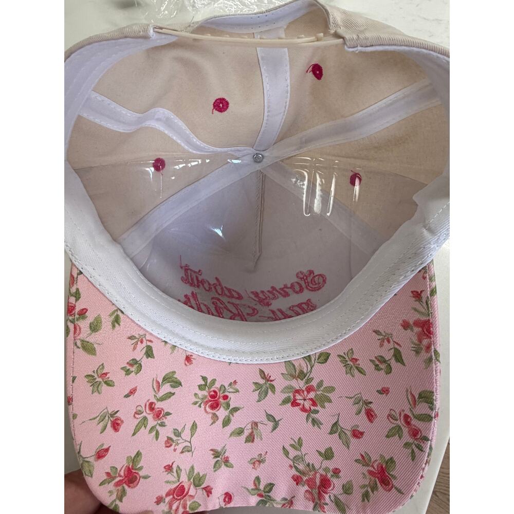 Zenana “Sorry About My Kids ” Flower Print Trucker Hat Adjustable Snapback - Picture 3 of 3
